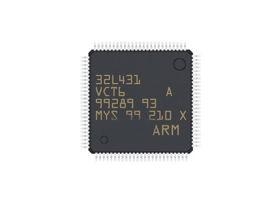 El Ultra-Bajo-poder 256KB 100-LQFP STM32L431VCT6 integró el microcontrolador IC