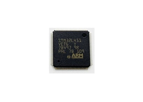 Microcontroladores del brazo Cortex-M4 del Ultra-Bajo-poder del microcontrolador MCU STM32L451VET6
