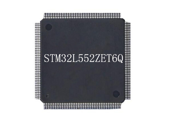 El microcontrolador MCU 110MHz de 144-LQFP STM32L552ZET6Q ARMA Cortex-M33 el microcontrolador IC
