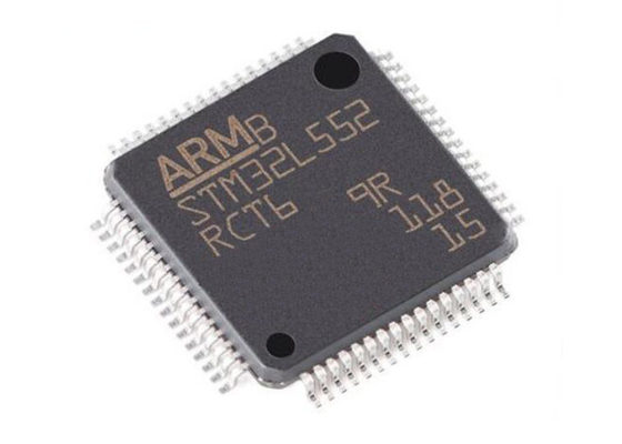 Solo microprocesador de destello del microcontrolador del microcontrolador MCU 64LQFP 256KB de la base STM32L552RCT6