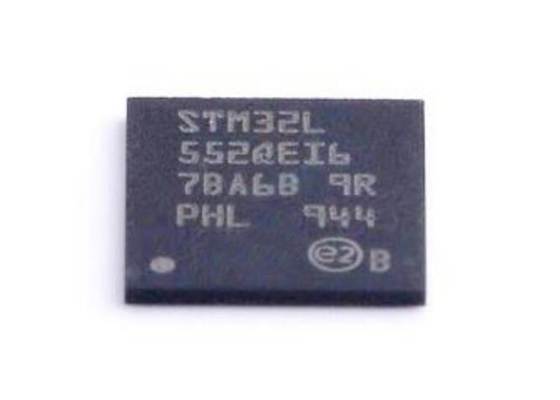 BRAZO Cortex-M33 del microcontrolador MCU del microprocesador STM32L552QEI6 132UFBGA del microcontrolador