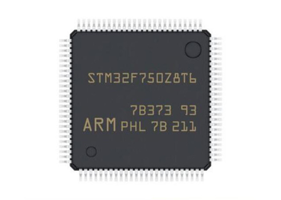 STM32F750Z8T6 el BRAZO Cortex-M7 LQFP144 del microcontrolador MCU integró los microcontroladores