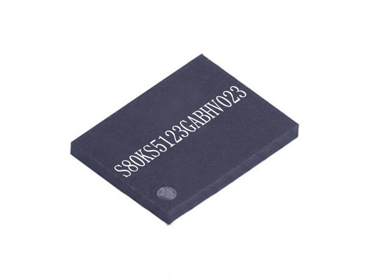 chip de memoria del microprocesador FBGA24 del circuito integrado de IC S80KS5123GABHV023 de la memoria 512Mbit