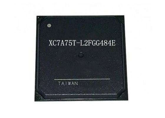 Arsenal de puerta programable del campo del microprocesador XC7A75T-L2FGG484E del circuito integrado 484-FBGA