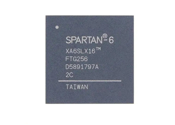Spartan-6 FPGA Chips XA6SLX16-2FTG256Q IC Chip 256-LBGA Campo programable por la puerta de la matriz