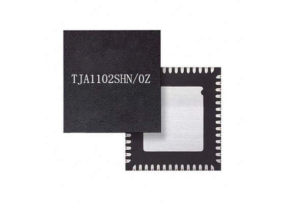 Chips CI automotrices de Ethernet PHY 56-VFQFN del transmisor-receptor del microprocesador TJA1102SHN/0Z de Ethernet