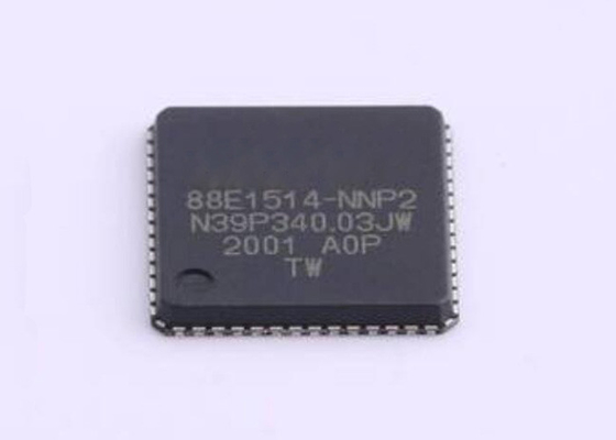 Microprocesador del circuito integrado de IC QFN56 de Ethernet de los transmisores-receptores 88E1514-A0-NNP2C000 de Ethernet PHY