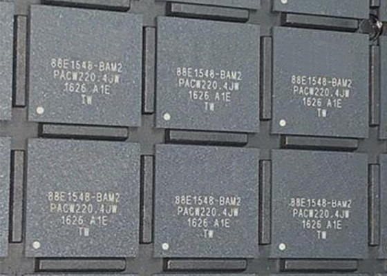 Transceptor Ethernet de cuatro puertos 88E1548-A1-BAM2C000 de bajo consumo de energía IC 196-TFBGA