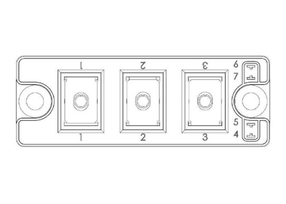 De IGBT de los módulos MSCDC150A170D1PAG 150A de la fase de la pierna módulo de poder automotriz de los diodos sic