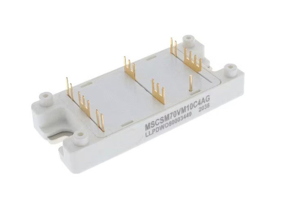 módulos automotrices de los transistores MSCSM70VM10C4AG IGBT del soporte del chasis 238A