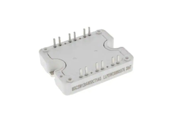Transistores discretos del carburo de silicio de los módulos MSCSM120AM50CT1AG del semiconductor