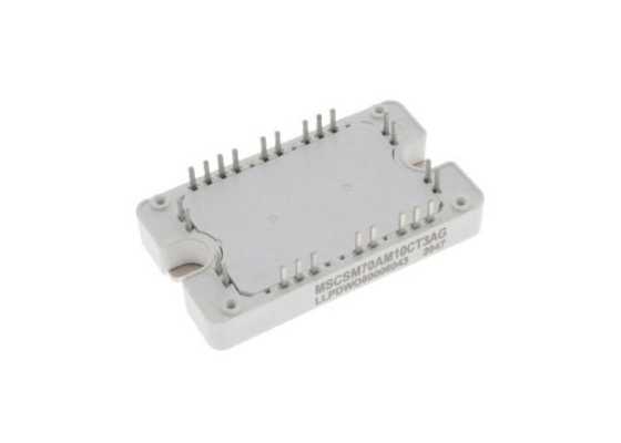 Soporte discreto SP3F del chasis de los módulos 700V 241A 690W del semiconductor de MSCSM70AM10CT3AG
