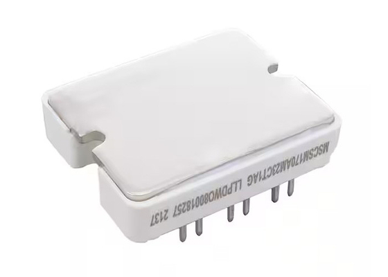 Transistores discretos del semiconductor del arsenal 1.7kV 124A del Mosfet de MSCSM170AM23CT1AG