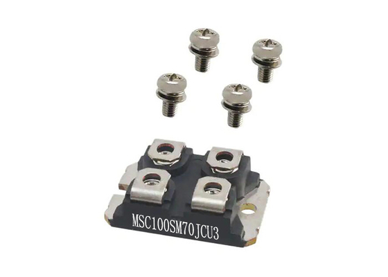 Módulos IGBT automotrices MSC100SM70JCU3 N-Channel IGBT Módulos de carburo de silicio 365W