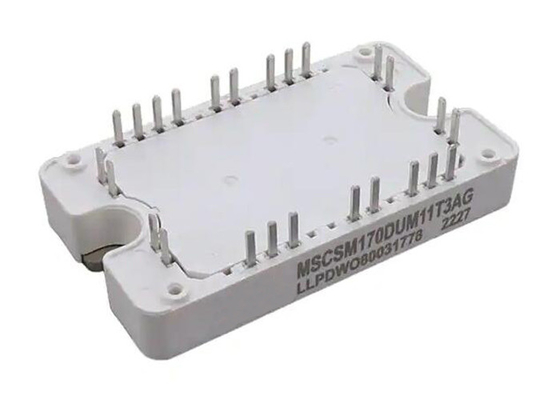 MOSFET automotrices de los módulos IGBT 240A 1700V de la fuente común dual MSCSM170DUM11T3AG
