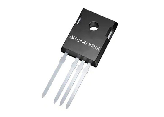 Transistores TO-247-4 de los MOSFETs de los FETs del microprocesador IMZ120R140M1H del circuito integrado solos