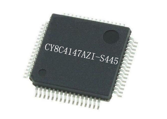 sistema programable del microprocesador CY8C4147AZI-S445 del circuito integrado 48MHz en el microprocesador 64TQFP