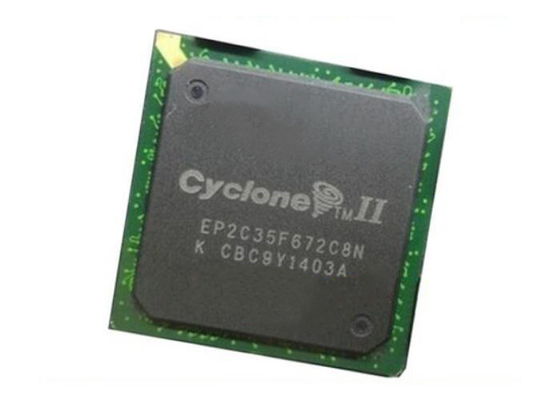 Microprocesadores programables del arsenal de puerta del campo del ciclón II de 672-FBGA EP2C35F672C8 260MHz FPGA