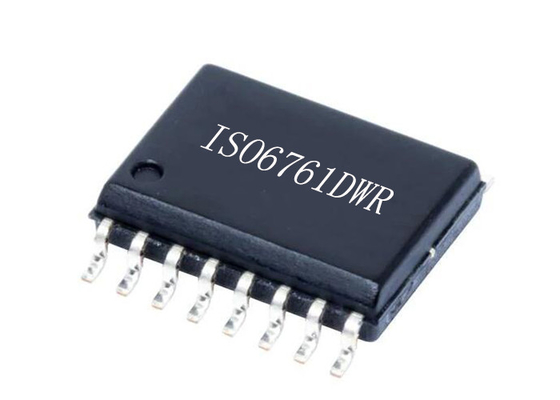 El canal del microprocesador ISO6761DWR seis del circuito integrado reforzó los aisladores 16-SOIC de Digitaces