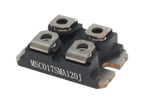 módulo SOT-227-4 del MOSFET del poder del canal N del carburo de silicio 1200V MSC017SMA120J