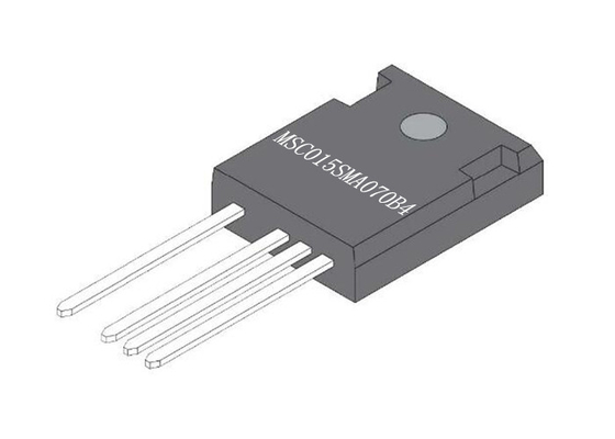 De silicio del carburo MSC015SMA070B4 del canal N chips CI de los transistores TO-247-4 del MOSFET sic
