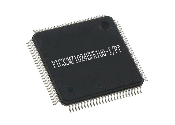 los microcontroladores 32Bit saltan el microprocesador del circuito integrado de PIC32MZ1024EFK100-I/PT TQFP100
