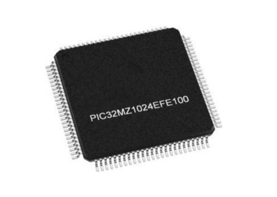 Base MCU 100-TQFP 200MHz de IC PIC32MZ1024EFE100-I/PT 32Bit del microcontrolador sola
