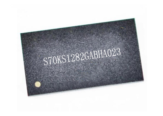 Chip de IC de memoria S70KS1282GABHA023 200MHz Seudo-SRAM IC de memoria 24-FBGA