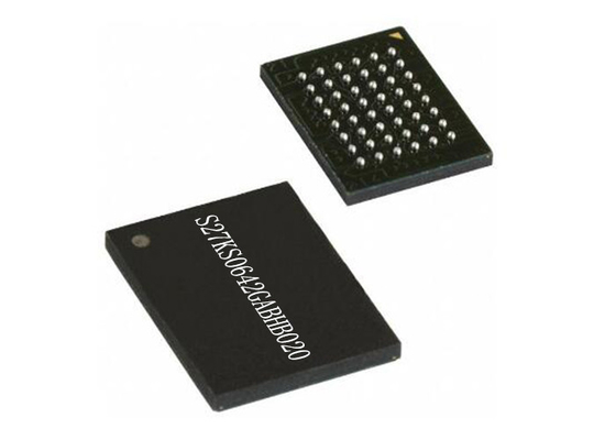 Chip de IC de memoria S27KS0642GABHB020 24-FBGA Seudo-SRAM IC de memoria de 200 MHz