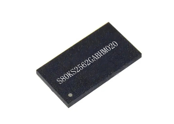 microprocesador del circuito integrado del paquete de IC S80KS2562GABHM020 24-VBGA de la memoria 256Mbit