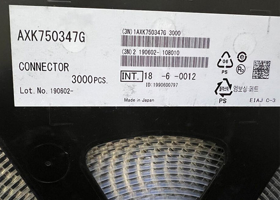 Conectores rectangulares 300mA 60V del microprocesador 50Position del circuito integrado de AXK750347G