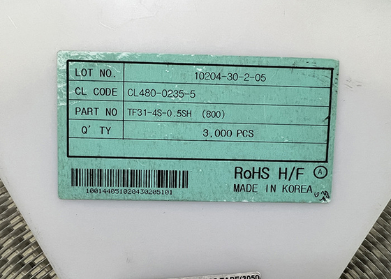 Circuito integrado Chip Flat Flexible Connector Assemblies de TF31-4S-0.5Shipping y de la dirección