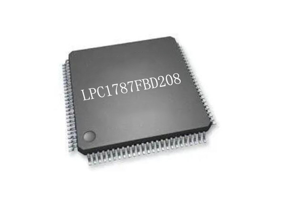 120MHz microcontrolador de destello IC 208-LQFP del microcontrolador MCU LPC1787FBD208 512KB