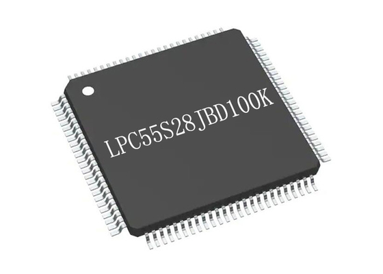 El microcontrolador MCU 100-LQFP de LPC55S28JBD100K ARMA el microprocesador del microcontrolador Cortex-M33