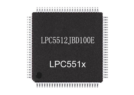 150MHz la sola base LPC5512JBD100E integró el flash de los microcontroladores 100-LQFP 64KB