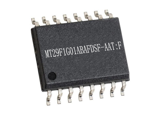 NAND Flash Memory serial MT29F1G01ABAFDSF-AAT: Microprocesador del circuito integrado de F 16-SOIC
