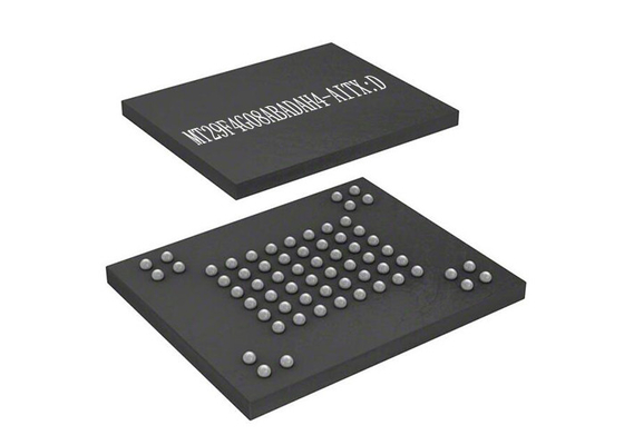 Chips de memoria MT29F4G08ABADAH4-AITX: D 63-VFBGA NAND Flash Memory Chips automotriz