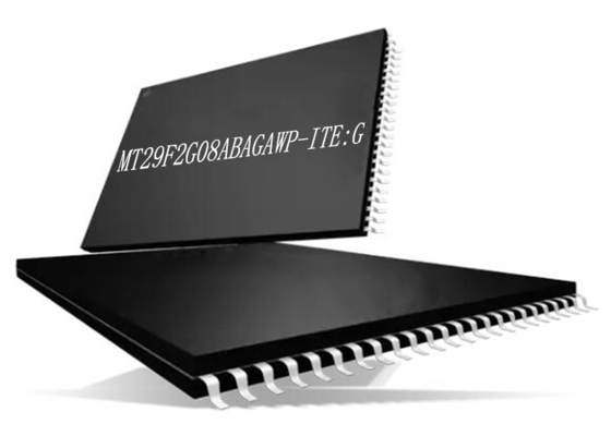 MT29F2G08ABAGAWP-ITE asincrónico: FLASH paralelo NAND Memory IC 48-TFSOP de G 2Gbit