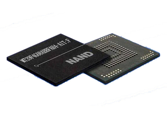 MT29F4G08ABBFAH4-AIT: Microprocesador del circuito integrado de IC 63-VFBGA de la memoria paralela de F 4Gbit