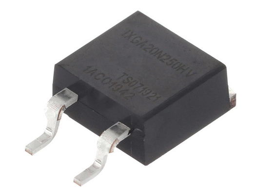 Paquete superficial del soporte TO-263HV de los transistores 2500V 30A 150W de IXGA20N250HV IGBT