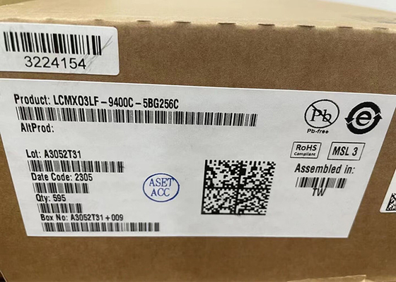 Arsenal de puerta programable del campo del microprocesador LCMXO3LF-9400C-5BG256C MachXO3 del circuito integrado
