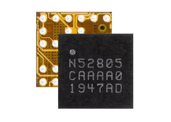 Soporte de la superficie de IC del transmisor-receptor de IC NRF52805-CAAA-R7 2.4GHz 2Mbps RF de la energía baja de BT