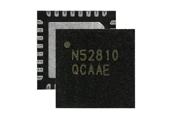 Microprocesador del transmisor-receptor de 32-VFQFN NRF52810-QCAA-E-R7 2Mbps BT IC 2.4GHz