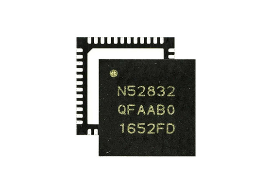Sistema multifilar de BT IC 2.4GHz 48-VFQFN NRF52832-QFAA-G-R7 del transmisor-receptor del RF