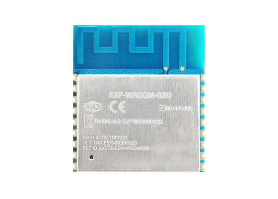 módulo inalámbrico del módulo de comunicación de los módulos ESP-WROOM-02D-N4 de 2.4GHz WiFi 18-SMD