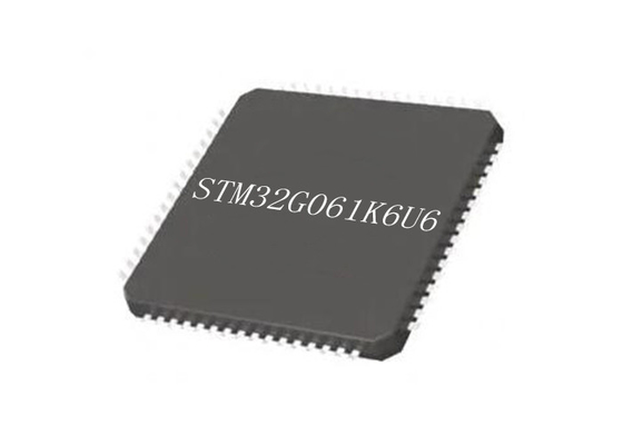 64MHz microprocesadores DE DESTELLO del microcontrolador del microcontrolador MCU STM32G061K6U6 32-UFQFN 32KB