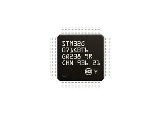 Microcontrolador IC 32-LQFP del Solo-corazón del microcontrolador MCU STM32G071KBT6