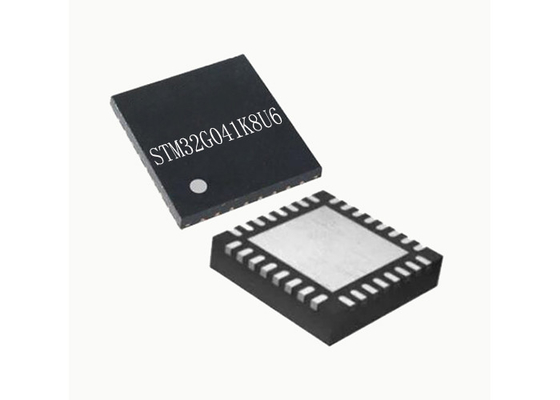 64MHz base de IC 32-UFQFN del microcontrolador del microcontrolador MCU STM32G041K8U6 32Bit sola