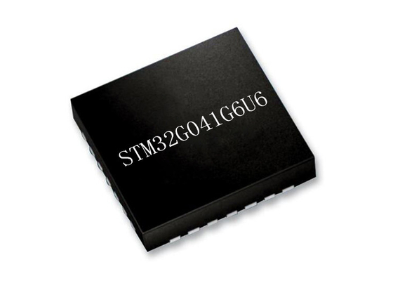 Los solos microprocesadores de los microcontroladores de la base STM32G041G6U6 ARMAN Cortex-M0+ 28-UFQFN