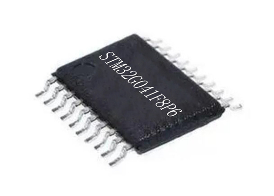 20 flash del microcontrolador MCU STM32G041F8P6 64MHz 64KB de TSSOP